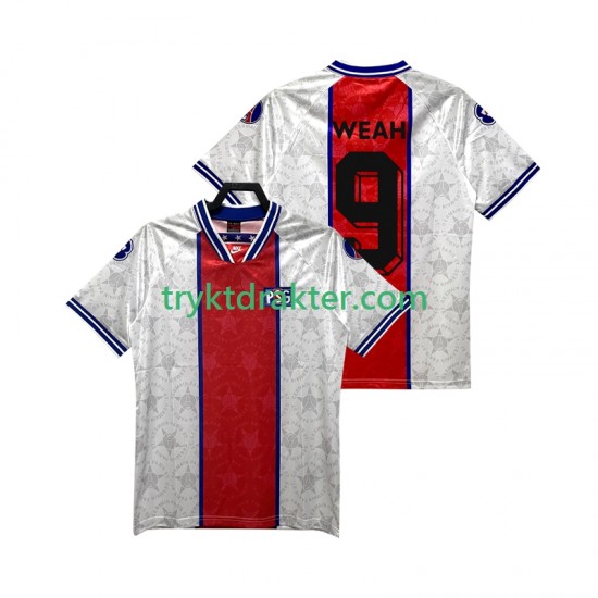 Herre Paris Saint-Germain drakt WEAH 9 1995 Retro Borte 1994 Korte Ermer