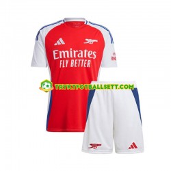 3-13 år Barn Arsenal drakt Hjemme 2024-2025 Rød Korte Ermer 3-13 år Barn Arsenal drakt Hjemme 2024-2025 Rød Korte Ermer