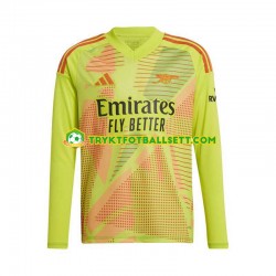 Herre Keeper Arsenal drakt Hjemme 2024-2025 Gul Langermet Herre Keeper Arsenal drakt Hjemme 2024-2025 Gul Langermet