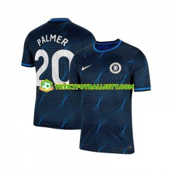 Herre Chelsea drakt Cole Palmer 20 Borte 2023-2024 Blå Korte Ermer Herre Chelsea drakt Cole Palmer 20 Borte 2023-2024 Blå Korte Ermer