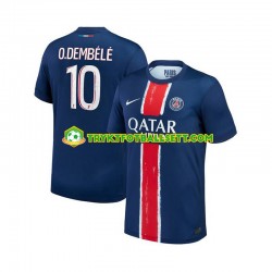 Herre Paris Saint-Germain drakt Ousmane Dembele 10 Hjemme 2024-2025 Korte Ermer Herre Paris Saint-Germain drakt Ousmane Dembele 10 Hjemme 2024-2025 Korte Ermer