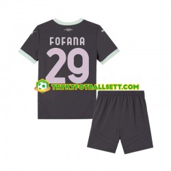 3-13 år Barn AC Milan drakt Fofana 29 Tredje 2024-2025 Korte Ermer 3-13 år Barn AC Milan drakt Fofana 29 Tredje 2024-2025 Korte Ermer