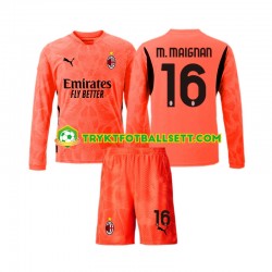 3-13 år Barn Keeper AC Milan drakt Mike Maignan 16 Fjerde 2024-2025 Langermet 3-13 år Barn Keeper AC Milan drakt Mike Maignan 16 Fjerde 2024-2025 Langermet