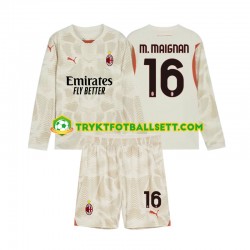 3-13 år Barn Keeper AC Milan drakt Mike Maignan 16 Tredje 2024-2025 Langermet 3-13 år Barn Keeper AC Milan drakt Mike Maignan 16 Tredje 2024-2025 Langermet