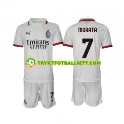 3-13 år Barn AC Milan drakt Morata 7 Borte 2024-2025 Korte Ermer 3-13 år Barn AC Milan drakt Morata 7 Borte 2024-2025 Korte Ermer