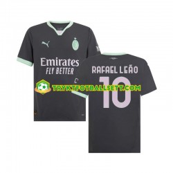 Herre AC Milan drakt Rafael Leao 10 Tredje 2024-2025 Korte Ermer Herre AC Milan drakt Rafael Leao 10 Tredje 2024-2025 Korte Ermer