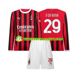 3-13 år Barn AC Milan drakt Youssouf Fofana 29 Hjemme 2024-2025 Langermet 3-13 år Barn AC Milan drakt Youssouf Fofana 29 Hjemme 2024-2025 Langermet
