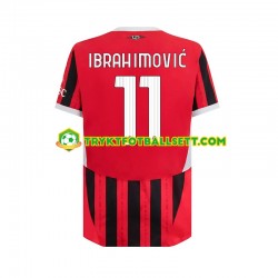 Herre AC Milan drakt ibrahimovic 11 Hjemme 2024-2025 Korte Ermer Herre AC Milan drakt ibrahimovic 11 Hjemme 2024-2025 Korte Ermer