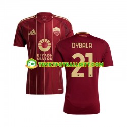 Herre AS Roma drakt Paulo Dybala 21 Hjemme 2024-2025 Korte Ermer Herre AS Roma drakt Paulo Dybala 21 Hjemme 2024-2025 Korte Ermer