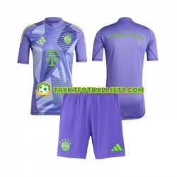 3-13 år Barn Keeper FC Bayern München drakt Borte 2024-2025 Korte Ermer 3-13 år Barn Keeper FC Bayern München drakt Borte 2024-2025 Korte Ermer