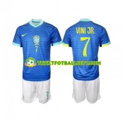 3-13 år Barn Brasil drakt VINI JR 7 Borte 2024 Korte Ermer 3-13 år Barn Brasil drakt VINI JR 7 Borte 2024 Korte Ermer