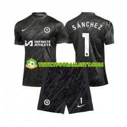 3-13 år Barn Keeper Chelsea drakt Robert Sanchez 1 Borte 2024-2025 Korte Ermer 3-13 år Barn Keeper Chelsea drakt Robert Sanchez 1 Borte 2024-2025 Korte Ermer