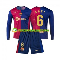3-13 år Barn FC Barcelona drakt Gavi 6 Hjemme 2024-2025 Langermet 3-13 år Barn FC Barcelona drakt Gavi 6 Hjemme 2024-2025 Langermet