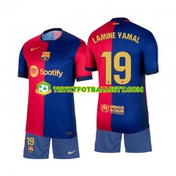 3-13 år Barn FC Barcelona drakt Lamine Yamal 19 Hjemme 2024-2025 Korte Ermer 3-13 år Barn FC Barcelona drakt Lamine Yamal 19 Hjemme 2024-2025 Korte Ermer