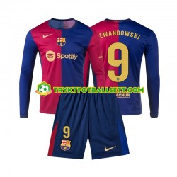3-13 år Barn FC Barcelona drakt Lewandowski 9 Hjemme 2024-2025 Langermet 3-13 år Barn FC Barcelona drakt Lewandowski 9 Hjemme 2024-2025 Langermet