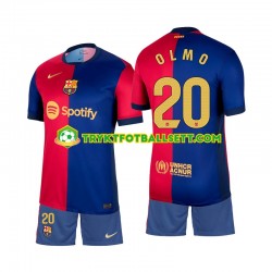 3-13 år Barn FC Barcelona drakt Olmo 20 Hjemme 2024-2025 Korte Ermer 3-13 år Barn FC Barcelona drakt Olmo 20 Hjemme 2024-2025 Korte Ermer