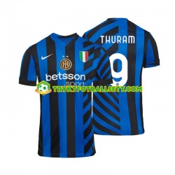 Herre Inter Milan drakt Marcus Thuram 9 Hjemme 2024-2025 Korte Ermer