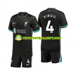 3-13 år Barn Liverpool drakt Virgil 4 Borte 2024-2025 Korte Ermer 3-13 år Barn Liverpool drakt Virgil 4 Borte 2024-2025 Korte Ermer