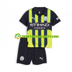 3-13 år Barn Manchester City drakt Borte 2024-2025 Korte Ermer 3-13 år Barn Manchester City drakt Borte 2024-2025 Korte Ermer