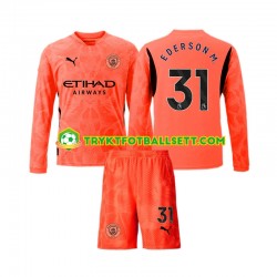 3-13 år Barn Keeper Manchester City drakt Ederson Moraes 31 Borte 2024-2025 Langermet 3-13 år Barn Keeper Manchester City drakt Ederson Moraes 31 Borte 2024-2025 Langermet