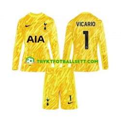 3-13 år Barn Keeper Tottenham Hotspur drakt Vicario 1 Hjemme 2024-2025 Langermet 3-13 år Barn Keeper Tottenham Hotspur drakt Vicario 1 Hjemme 2024-2025 Langermet